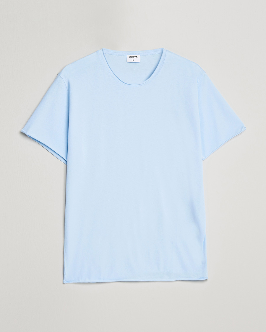Herr | T-Shirts | Filippa K | Roll Neck Tee Pastell