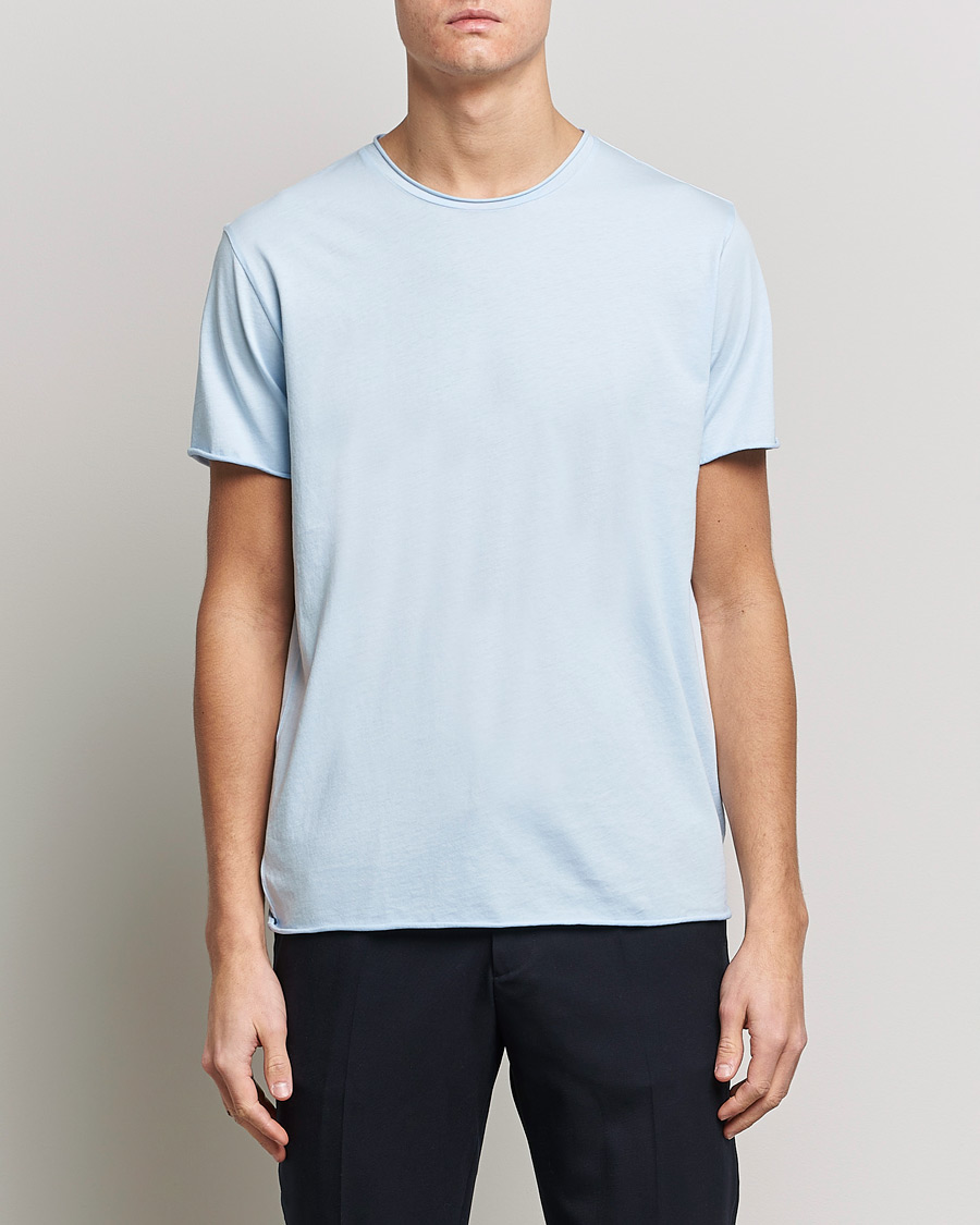 Herr | T-Shirts | Filippa K | Roll Neck Tee Pastell
