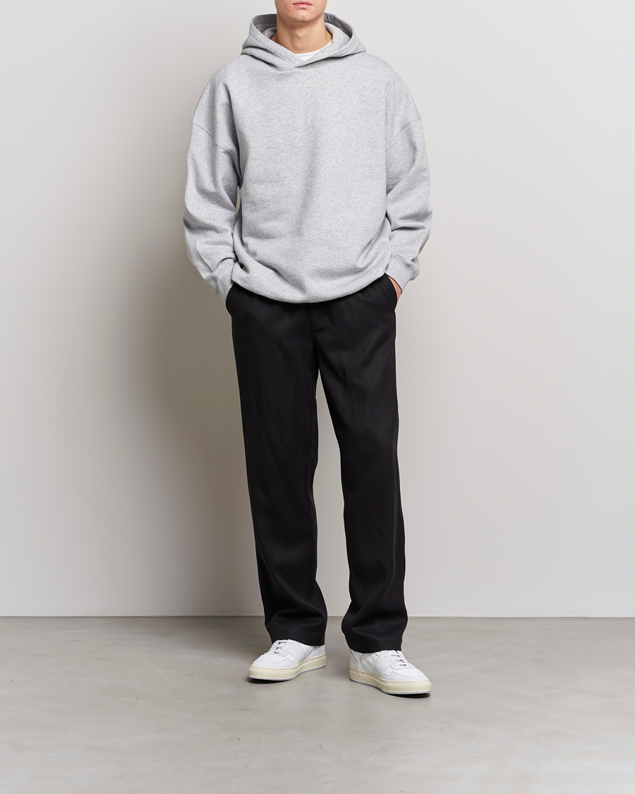 Herr | Tröjor | Filippa K | Hoodie Grey Melange