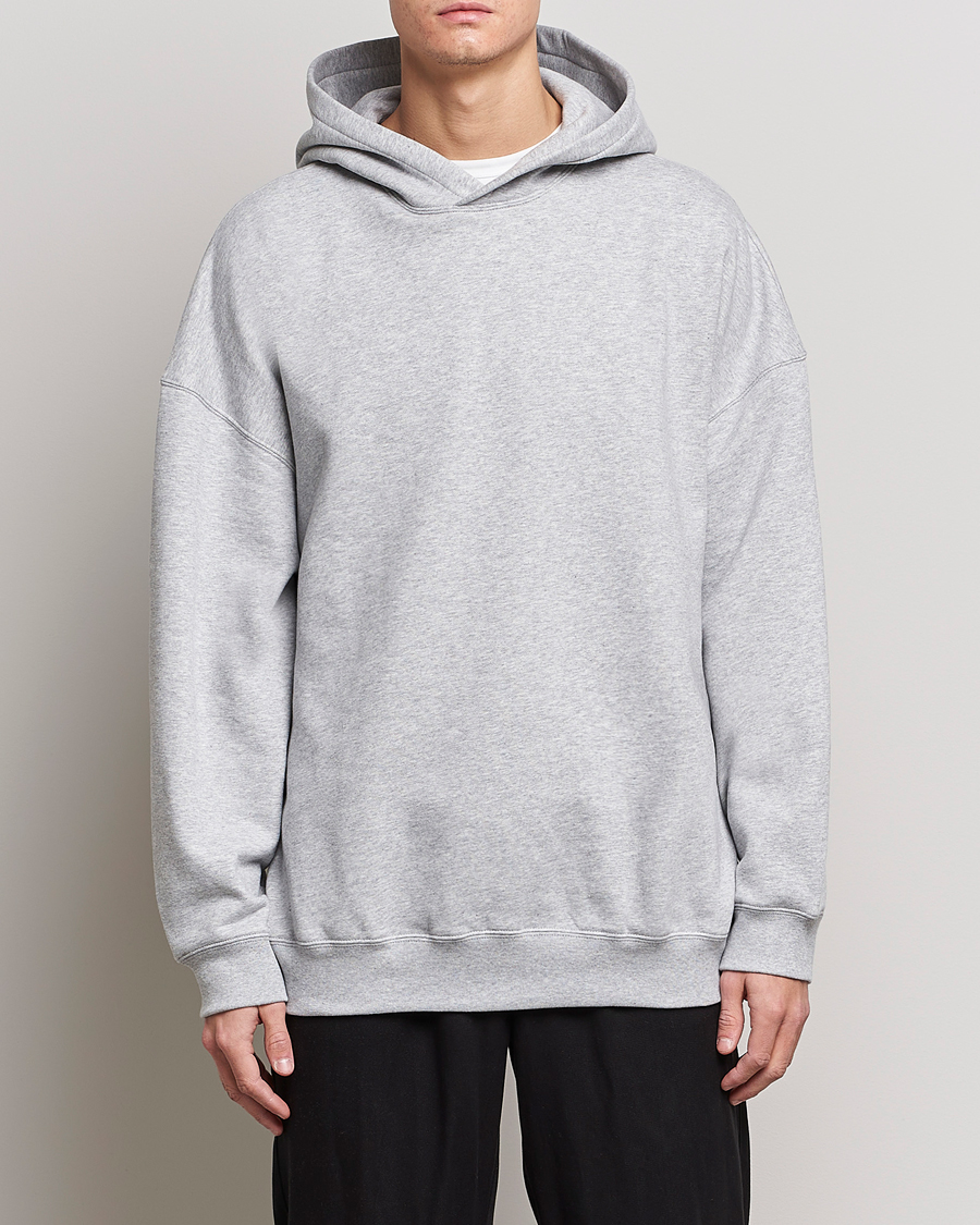 Herr | Tröjor | Filippa K | Hoodie Grey Melange