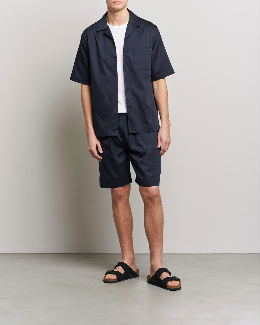Herr | Shorts | Filippa K | Cotton Lounge Shorts Night Blue