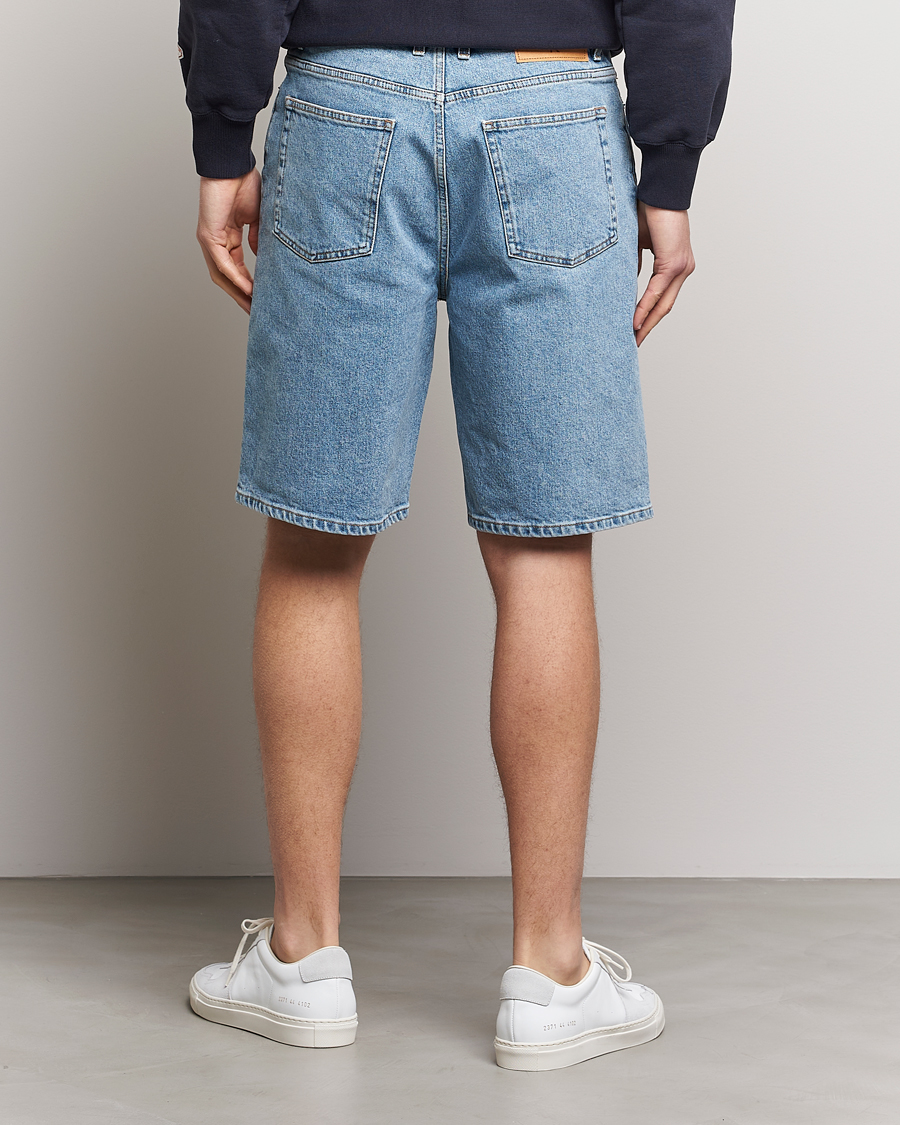 Herr | Shorts | Filippa K | Bermuda Denim Shorts Allover Stone