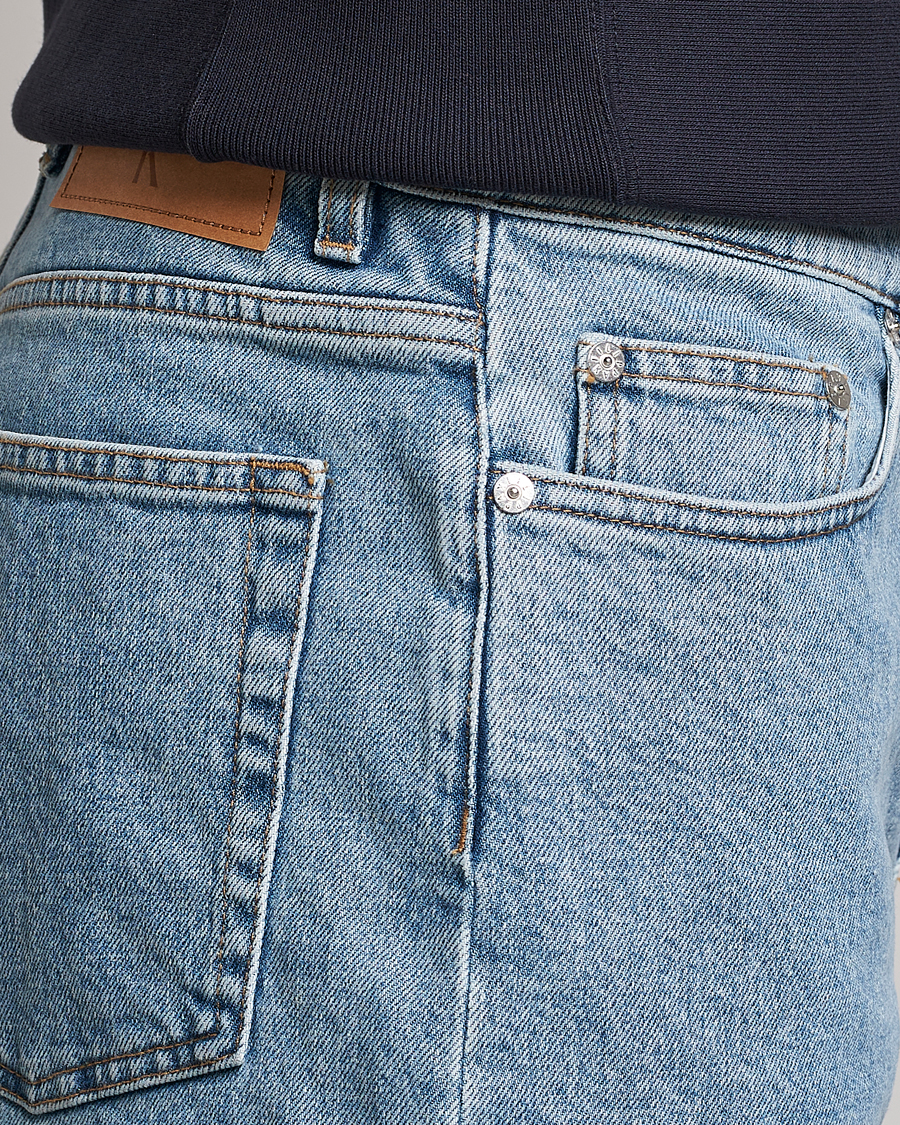 Herr | Shorts | Filippa K | Bermuda Denim Shorts Allover Stone