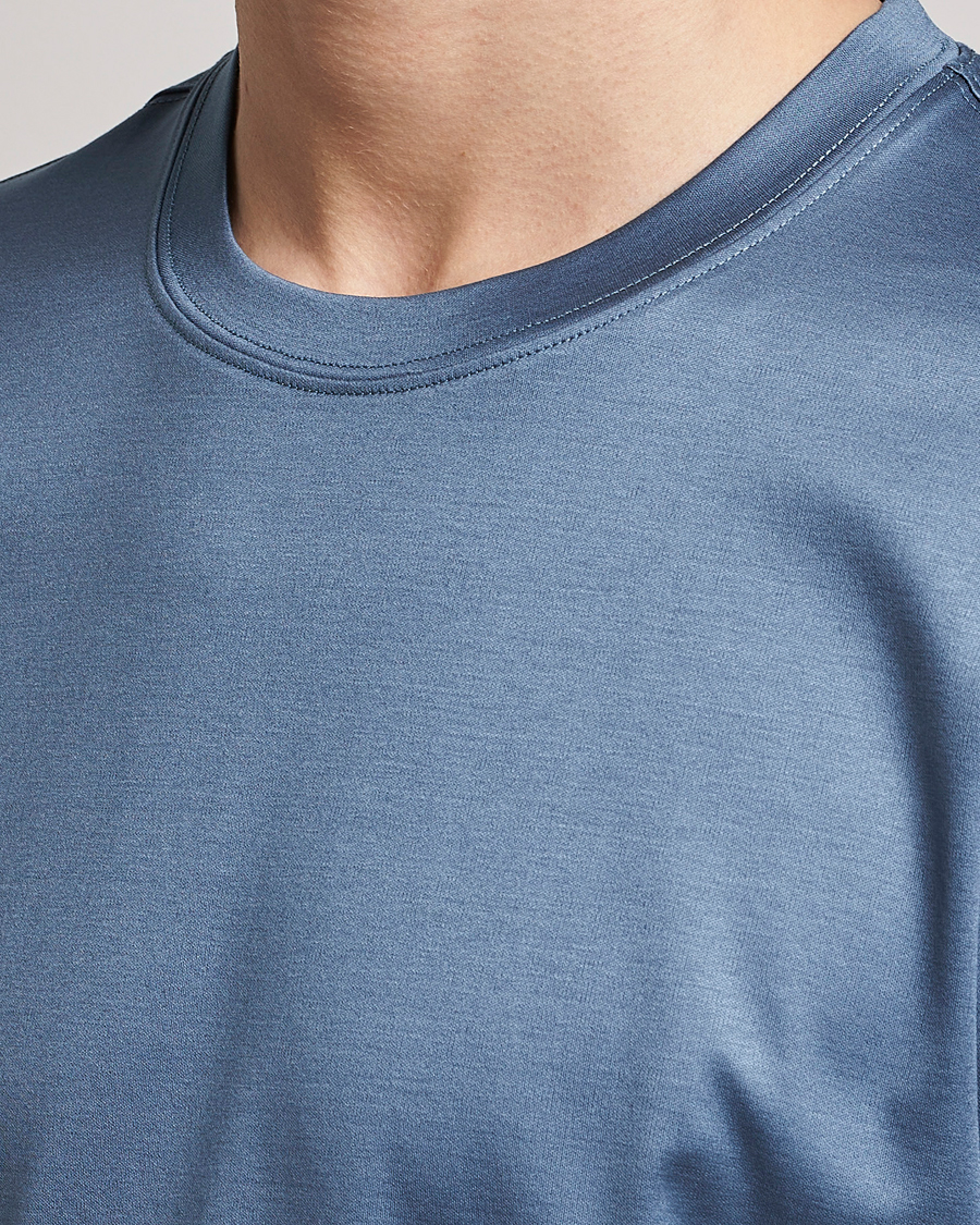 Herr | T-Shirts | Eton | Filo Di Scozia T-Shirt Gray