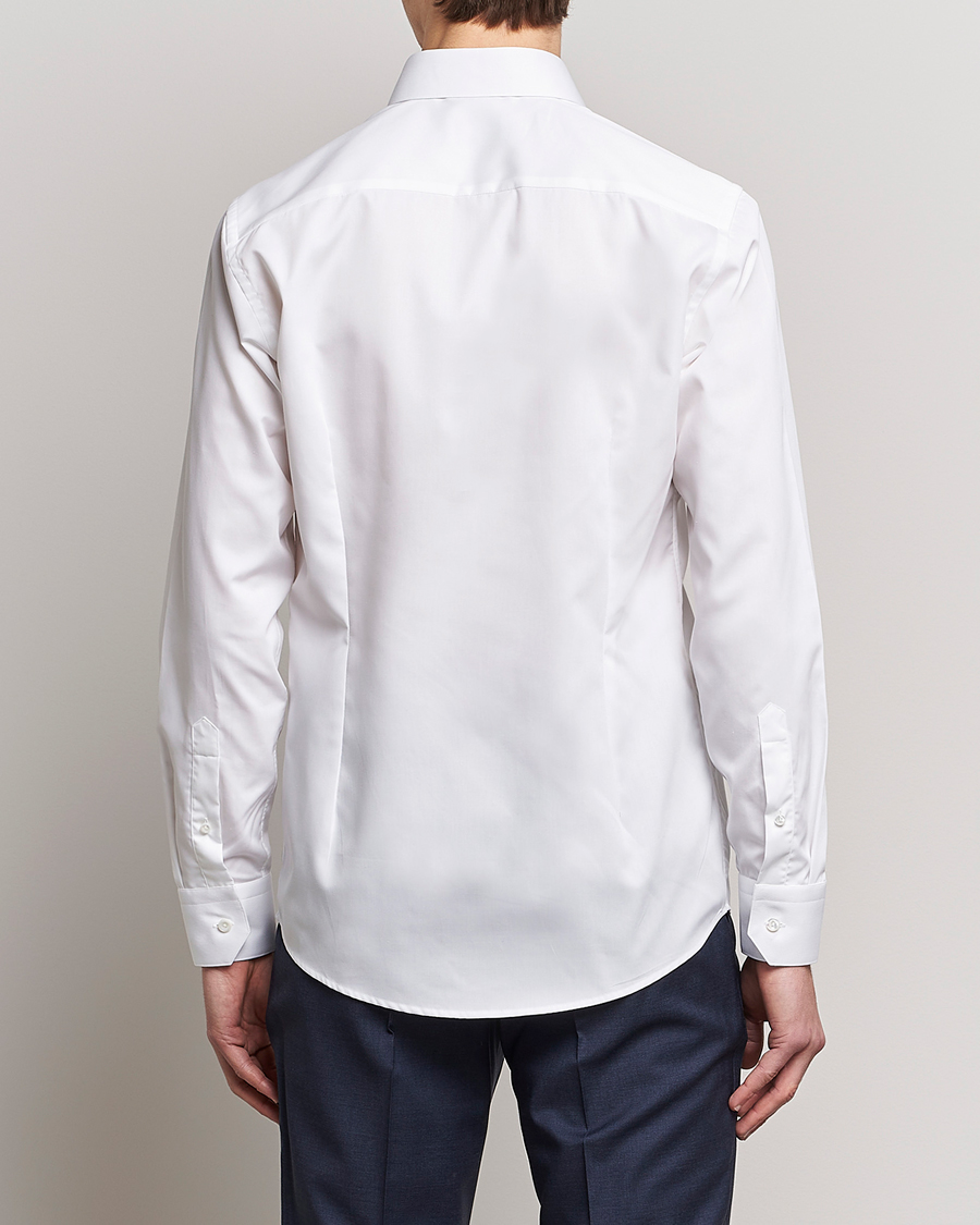 Herr | Skjortor | Eton | Fine Pique Shirt White