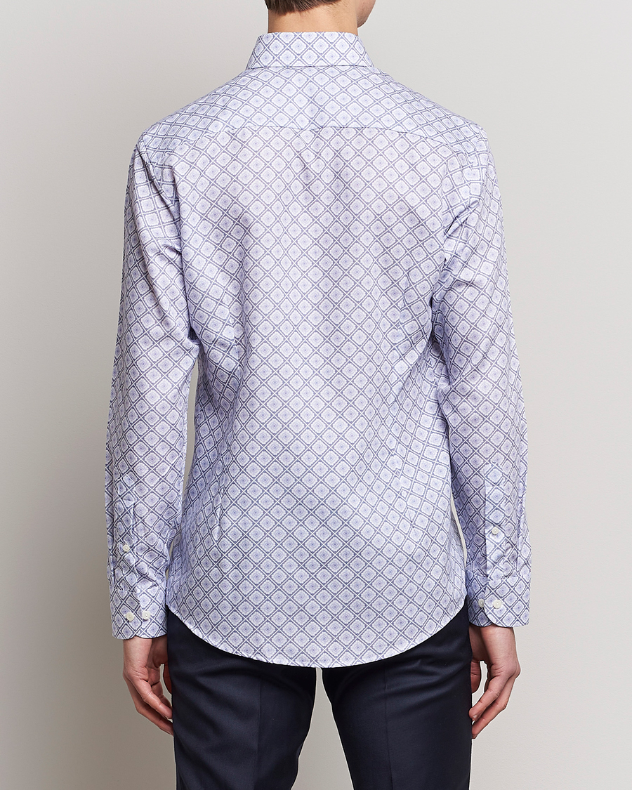 Herr | Skjortor | Eton | Medallon Twill Shirt Mid Blue