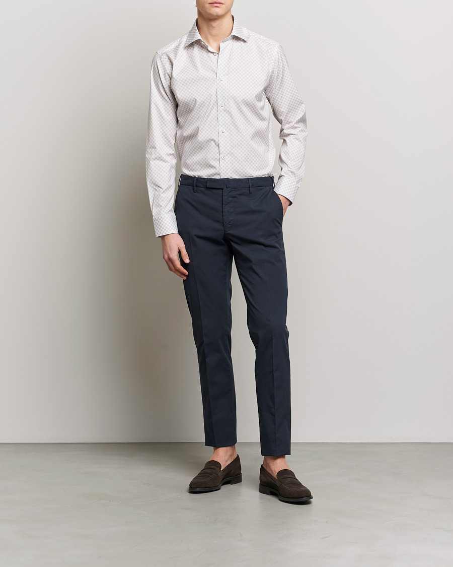 Herr | Skjortor | Eton | Signature Poplin Shirt Brown