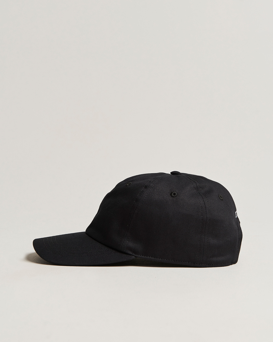 Herr | Eton Cotton Baseball Cap Black | Eton | Cotton Baseball Cap Black