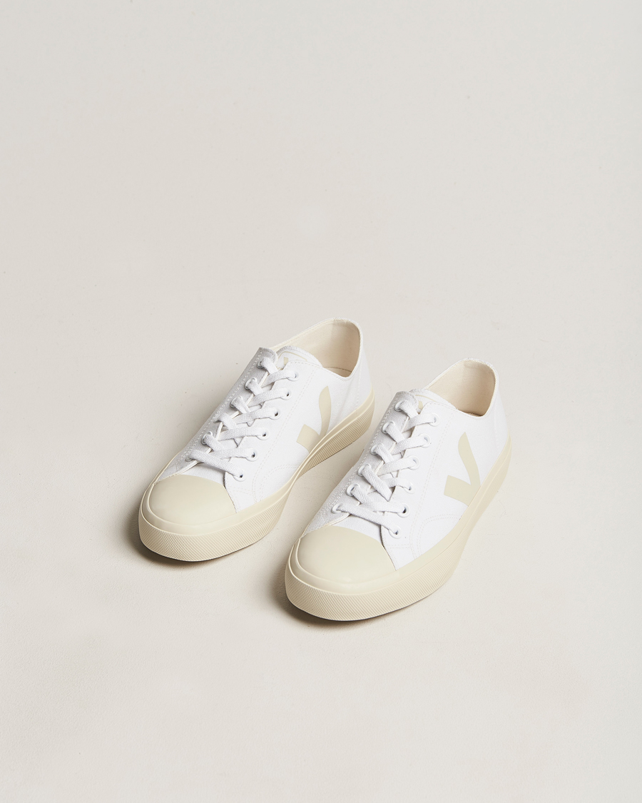 Herr | Veja Wata Canvas Low Sneaker White Pierre | Veja | Wata Canvas Low Sneaker White Pierre