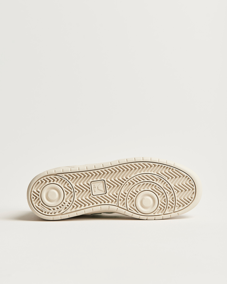 Herr | Veja V-10 Chromefree Leather Extra White/Emeraude Green | Veja | V-10 Chromefree Leather Extra White/Emeraude Green