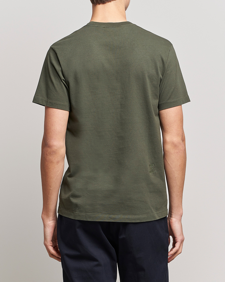 Herr | T-Shirts | FRAME | Logo T-Shirt Olive Green