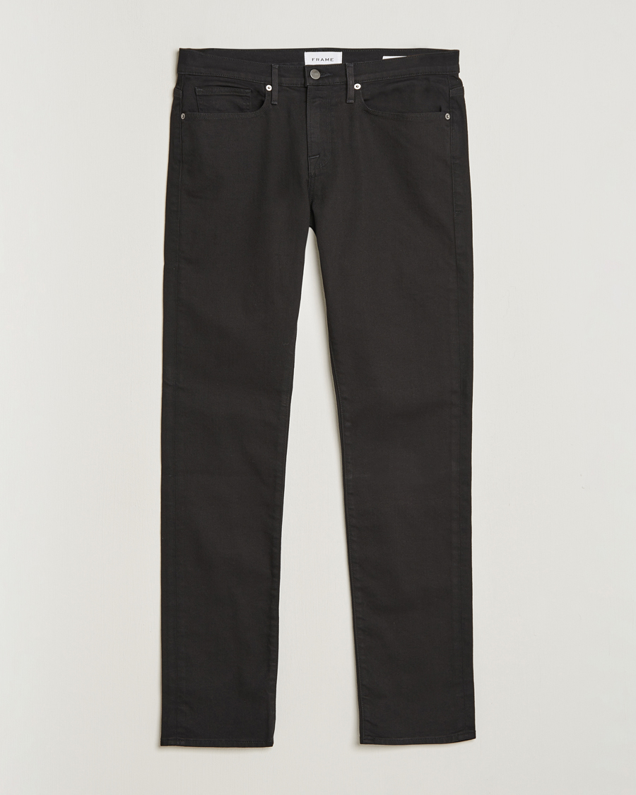 Herr | Jeans | FRAME | L´Homme Slim Stretch Jeans Noir