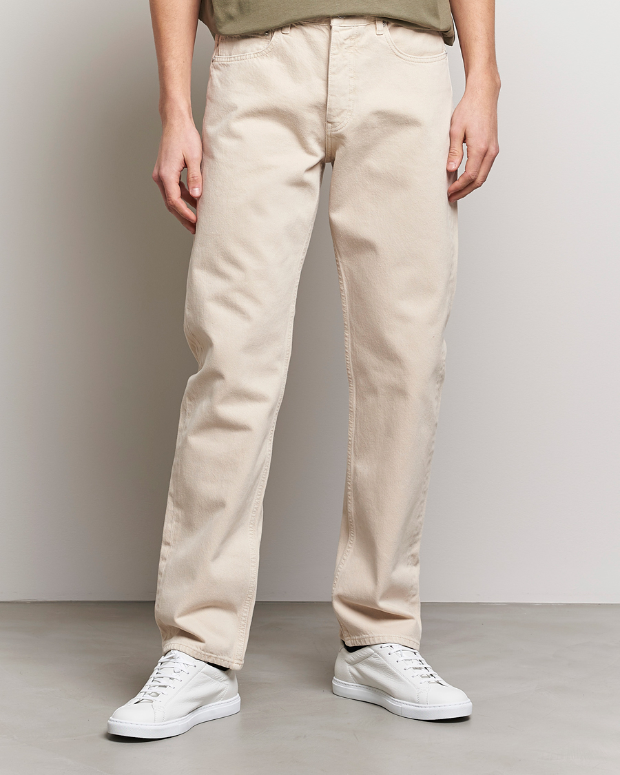 Herr | Jeans | FRAME | The Straight Jean White Beige