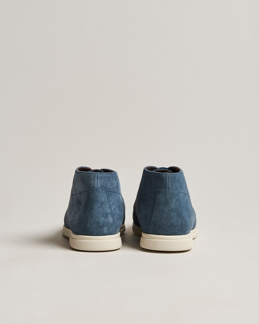 Herr | Canali Chukka Boots Light blue Suede | Canali | Chukka Boots Light blue Suede