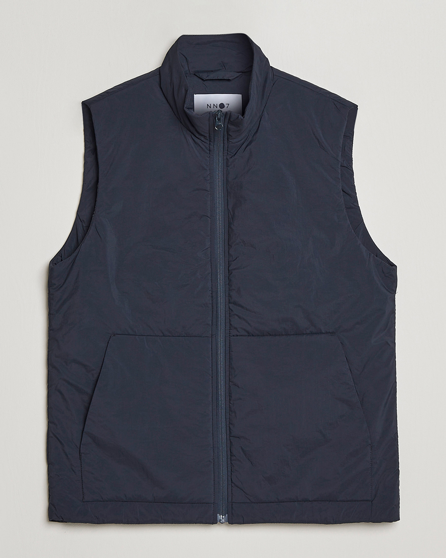 Herr | Västar | NN07 | Verve Padded Waistcoat Navy Blue