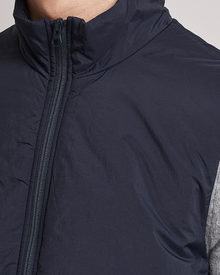 Herr | Västar | NN07 | Verve Padded Waistcoat Navy Blue