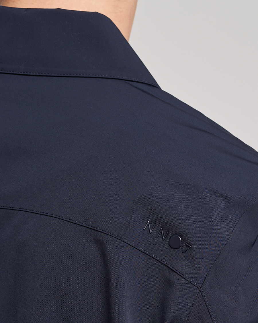Herr | Jackor | NN07 | Kim Waterproof Car Coat Navy Blue