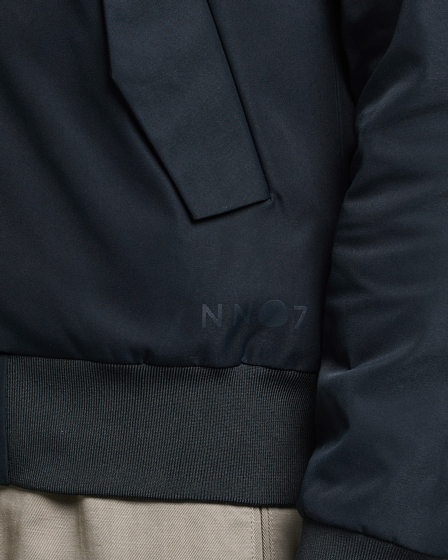 Herr | Jackor | NN07 | Dawson Light Harrington Jacket Navy Blue