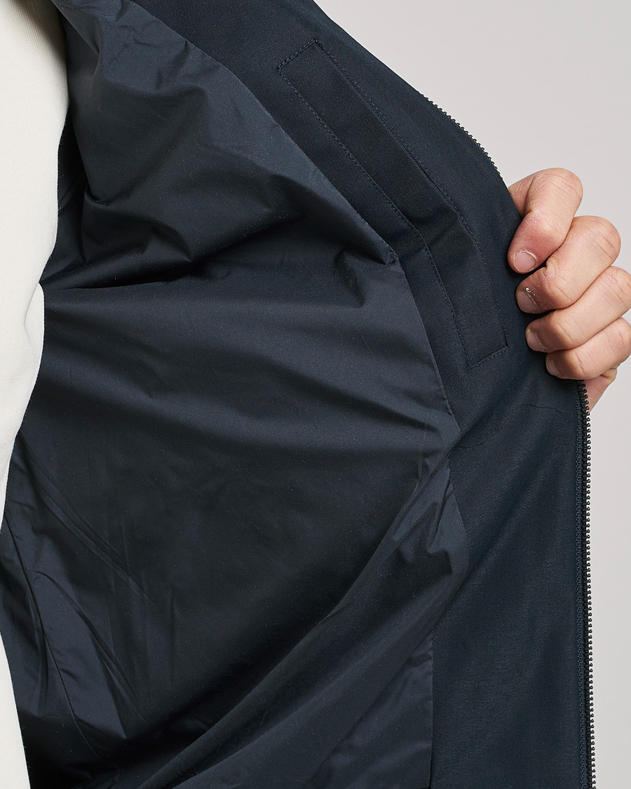 Herr | Jackor | NN07 | Dawson Light Harrington Jacket Navy Blue
