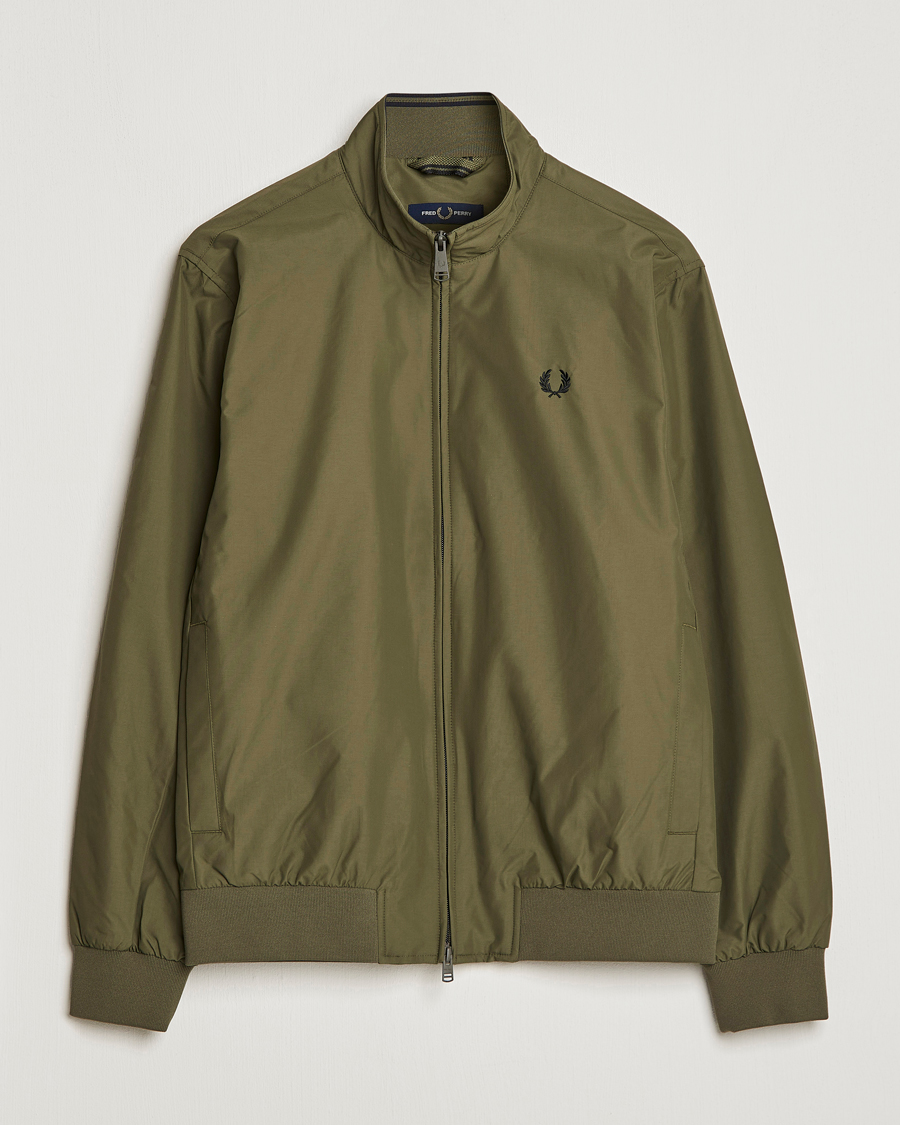 Herr | Jackor | Fred Perry | Brentham Jacket Uniform Green