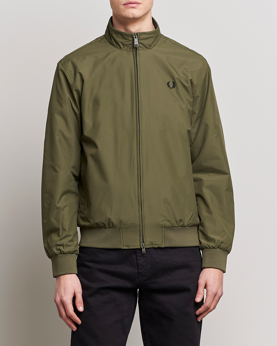 Herr | Fred Perry | Fred Perry | Brentham Jacket Uniform Green