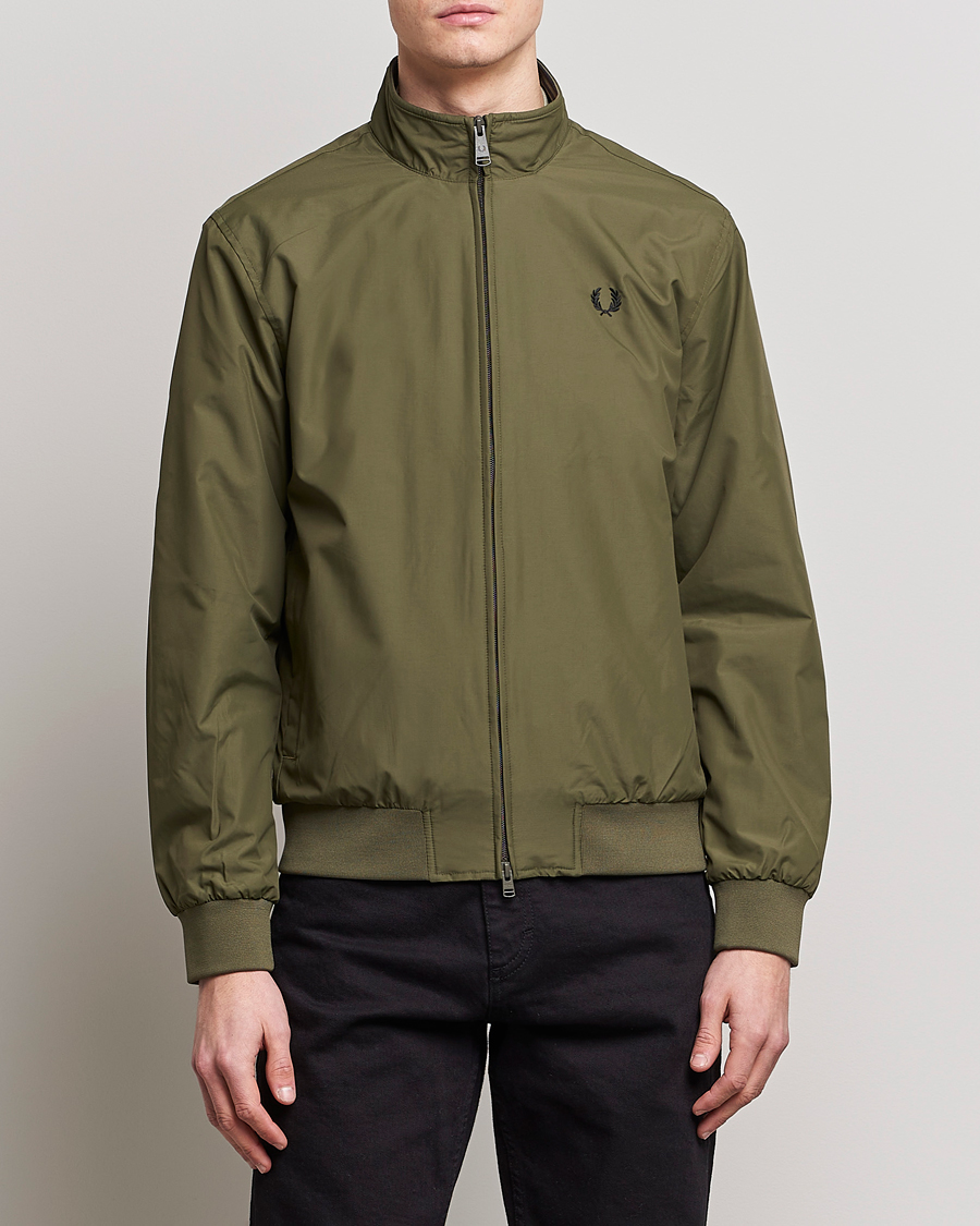 Herr | Jackor | Fred Perry | Brentham Jacket Uniform Green