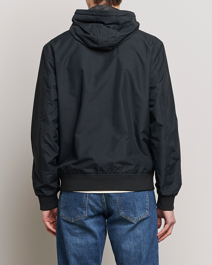 Herr | Jackor | Fred Perry | Hooded Brentham Jacket Night Green