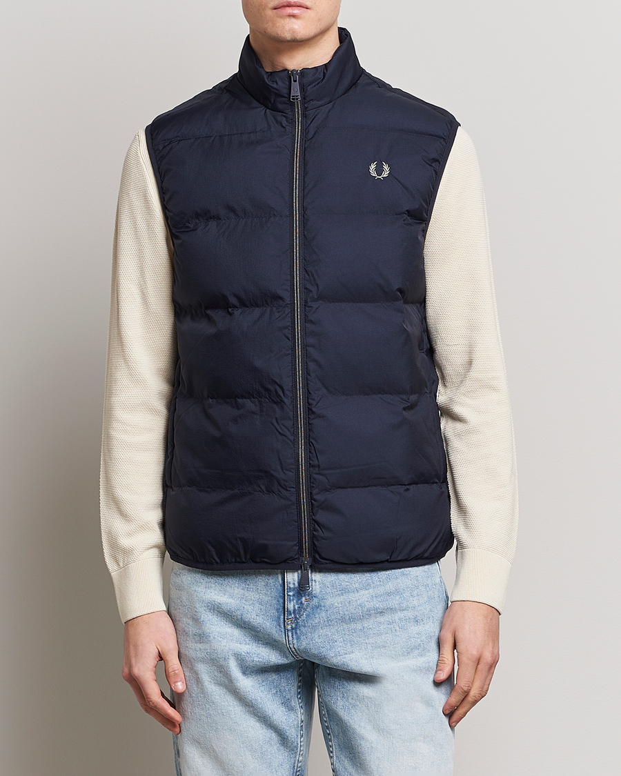 Herr | Västar | Fred Perry | Insulated Gilet Vest Navy