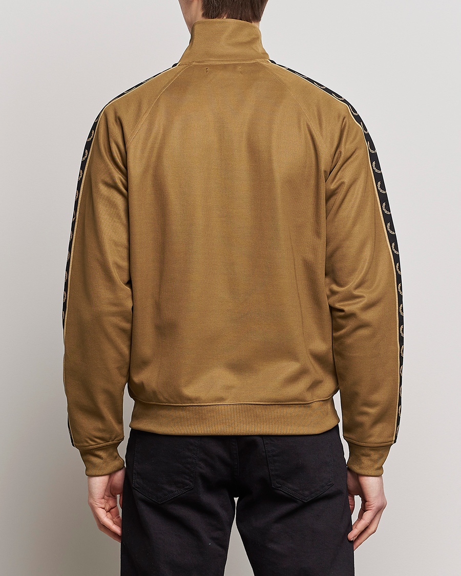 Herr | Tröjor | Fred Perry | Taped Track Jacket Shaded Stone