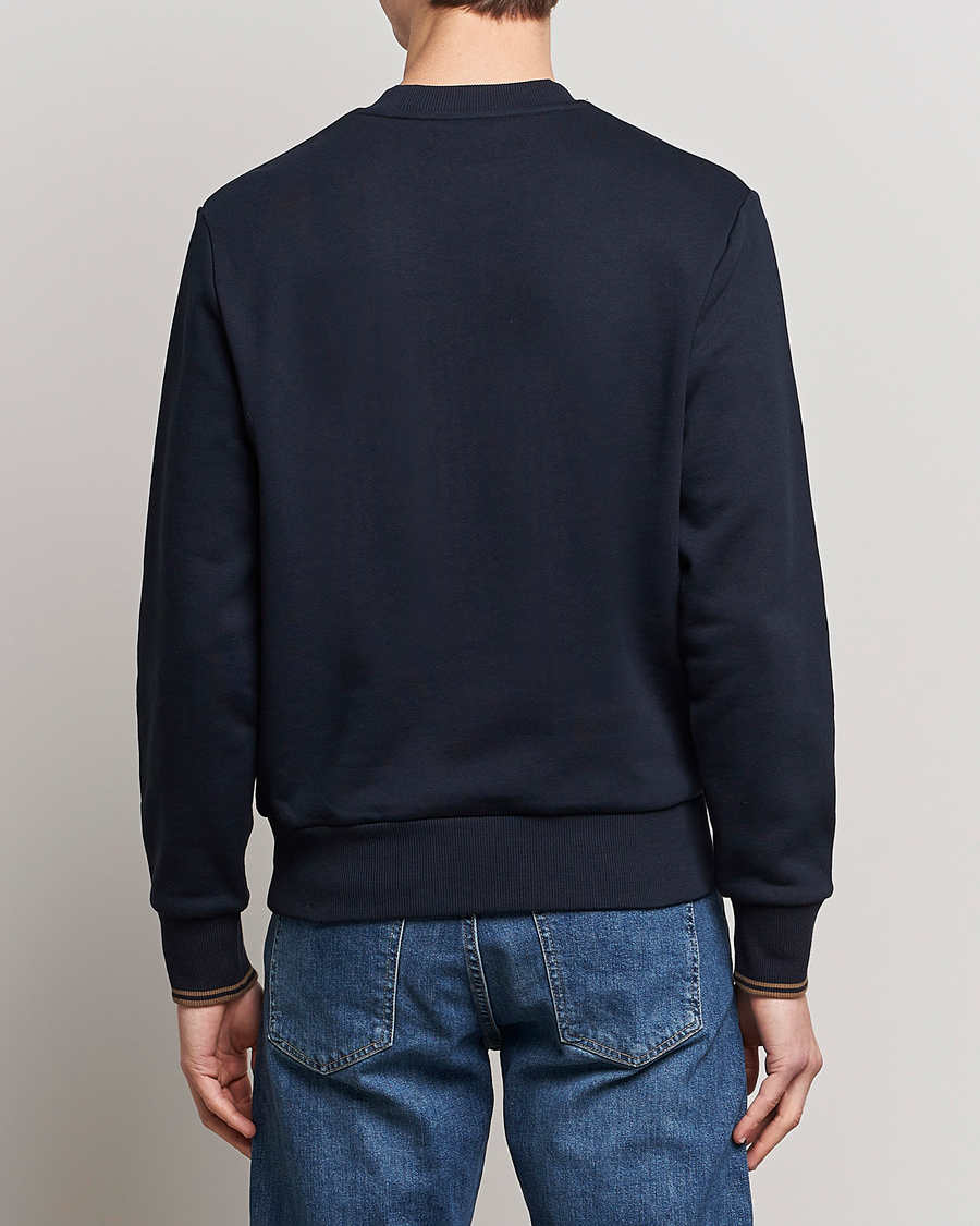 Herr | Tröjor | Fred Perry | Crew Neck Sweatshirt Navy