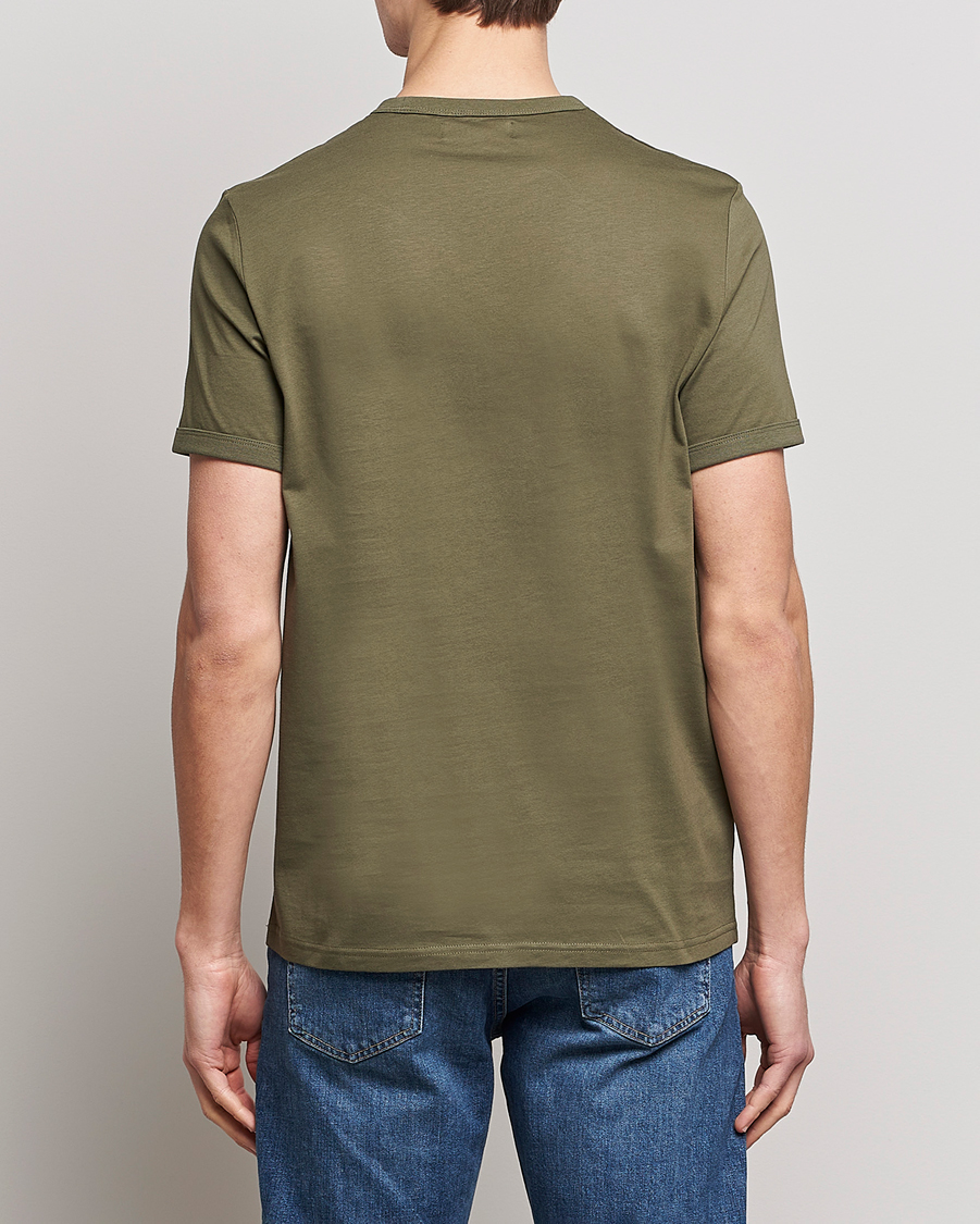 Herr | T-Shirts | Fred Perry | Ringer T-Shirt Unifrom Green