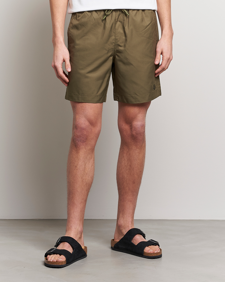 Herr |  | Fred Perry | Classic Swimshorts Uniform Green
