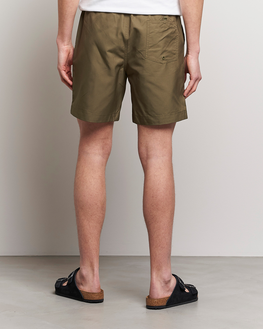 Herr | Badbyxor | Fred Perry | Classic Swimshorts Uniform Green
