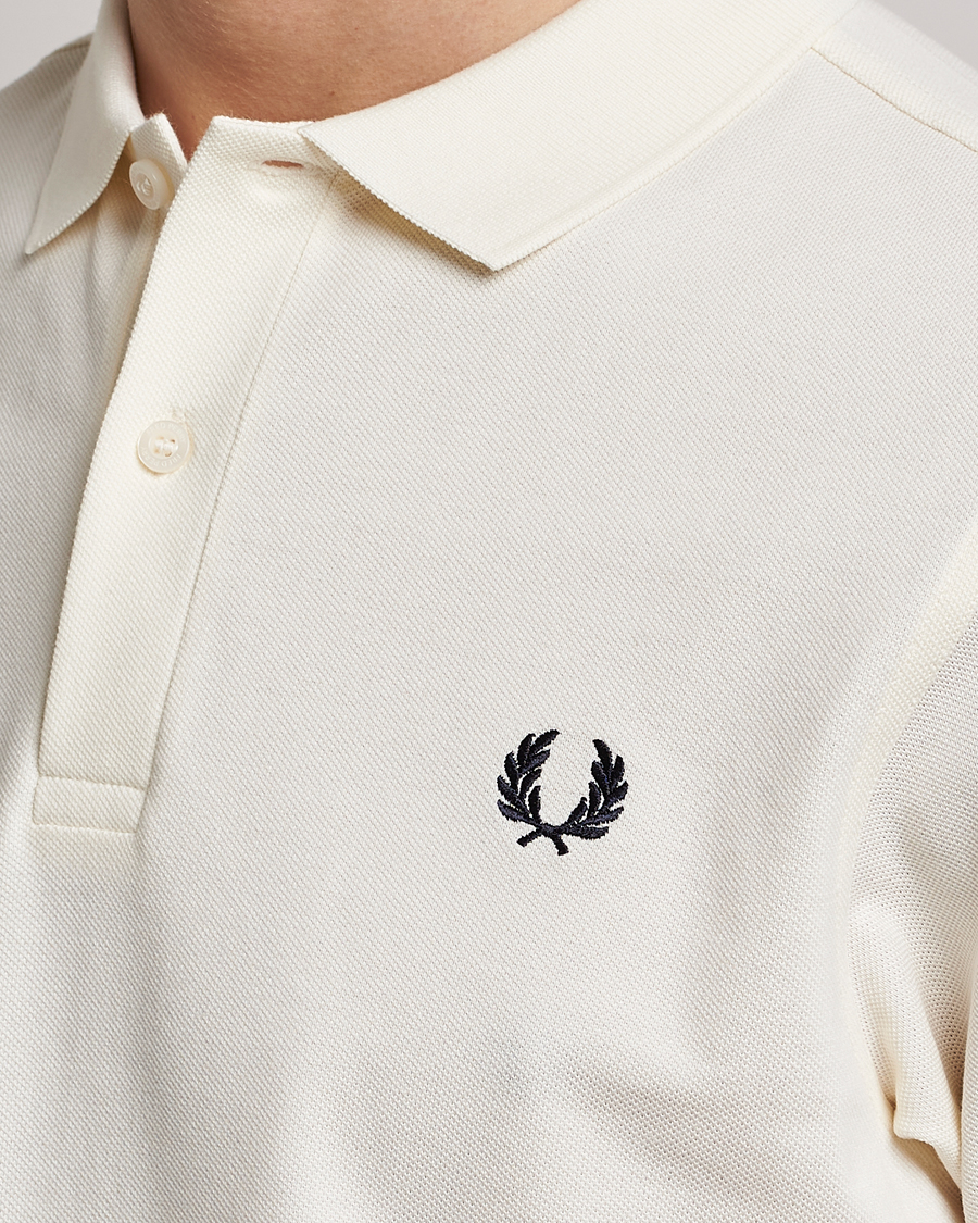 Herr | Pikéer | Fred Perry | Plain Polo Shirt Ecru