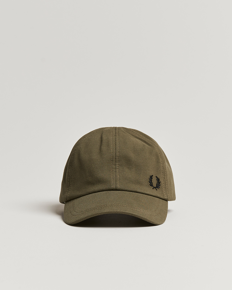 Herr | Fred Perry Classic Cap Uniform Green | Fred Perry | Classic Cap Uniform Green