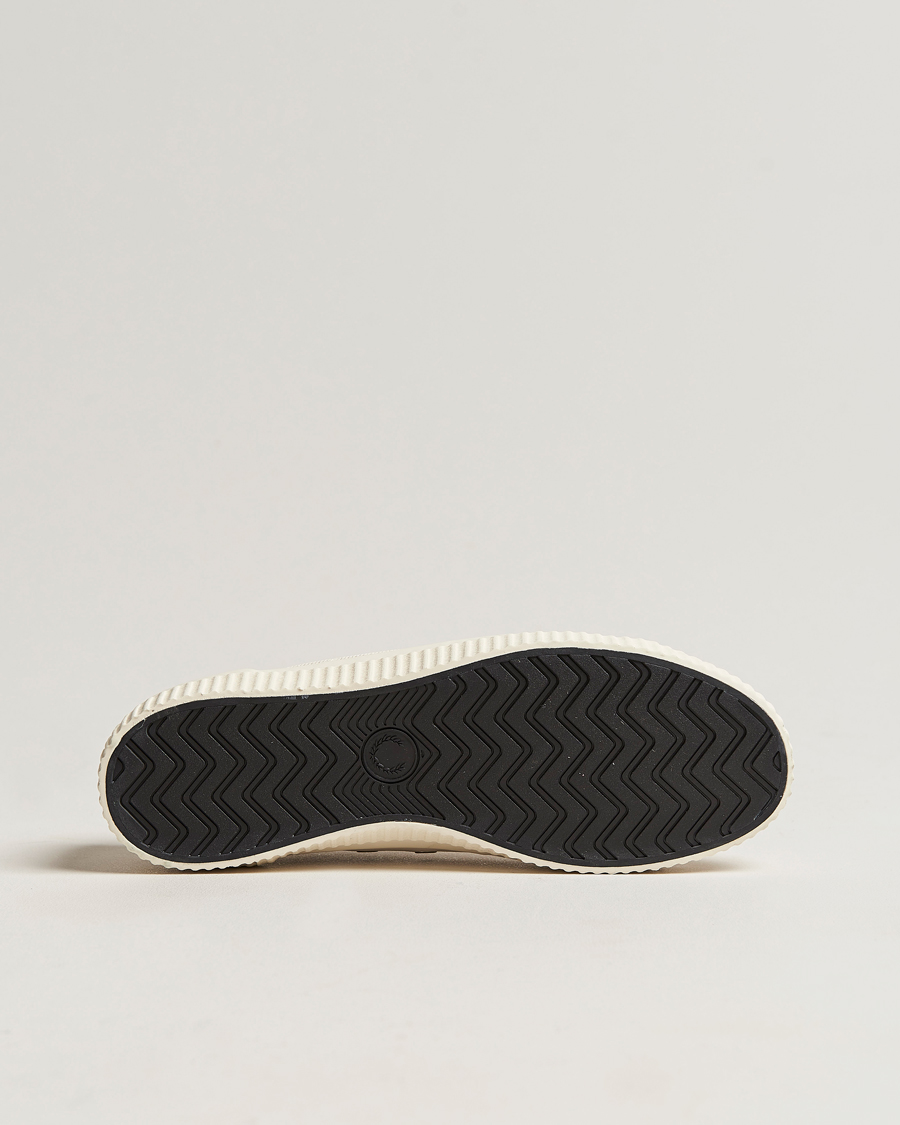 Herr | Fred Perry Hughes Low Canvas Sneaker Ecru | Fred Perry | Hughes Low Canvas Sneaker Ecru