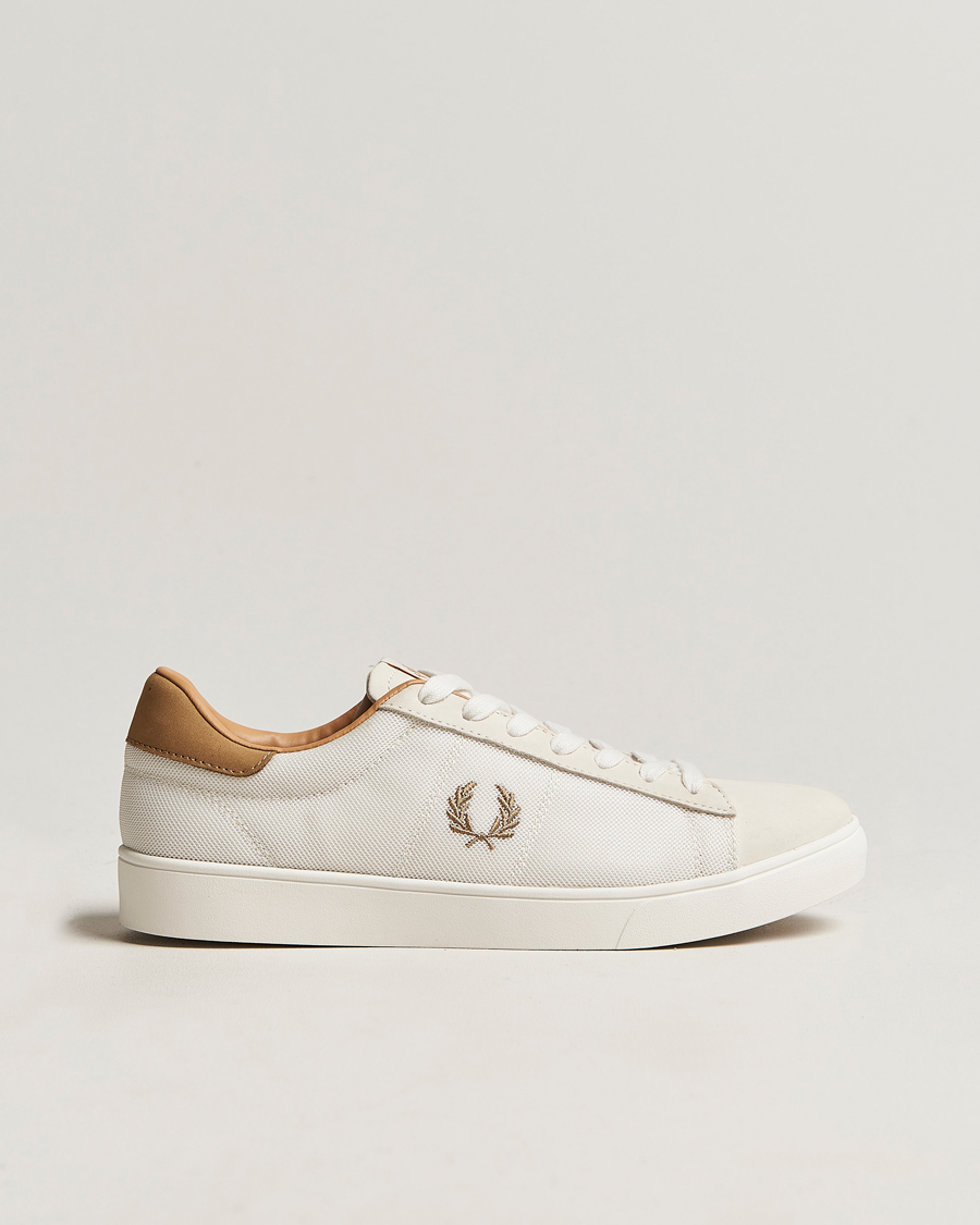 Herr | Fred Perry Spencer Mesh Sneaker Snow White | Fred Perry | Spencer Mesh Sneaker Snow White