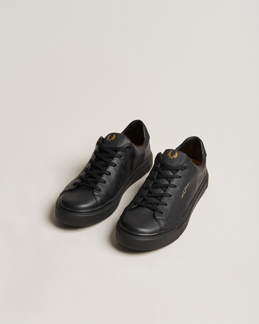 Herr | Fred Perry B71 Tumbled Sneaker Black | Fred Perry | B71 Tumbled Sneaker Black