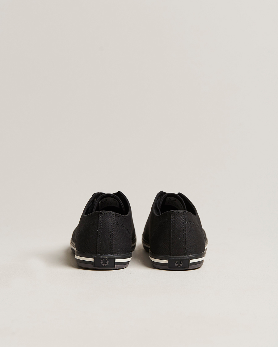 Herr | Fred Perry Kingston Twill Sneaker Black | Fred Perry | Kingston Twill Sneaker Black