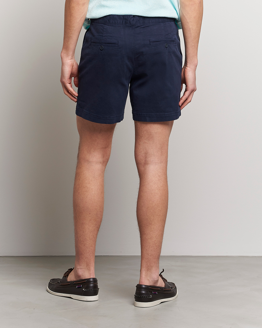 Herr | Shorts | Orlebar Brown | Bulldog Cotton Stretch Twill Shorts Dark Navy