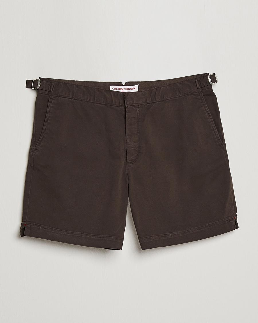 Herr | Shorts | Orlebar Brown | Bulldog Cotton Stretch Twill Shorts Truffle