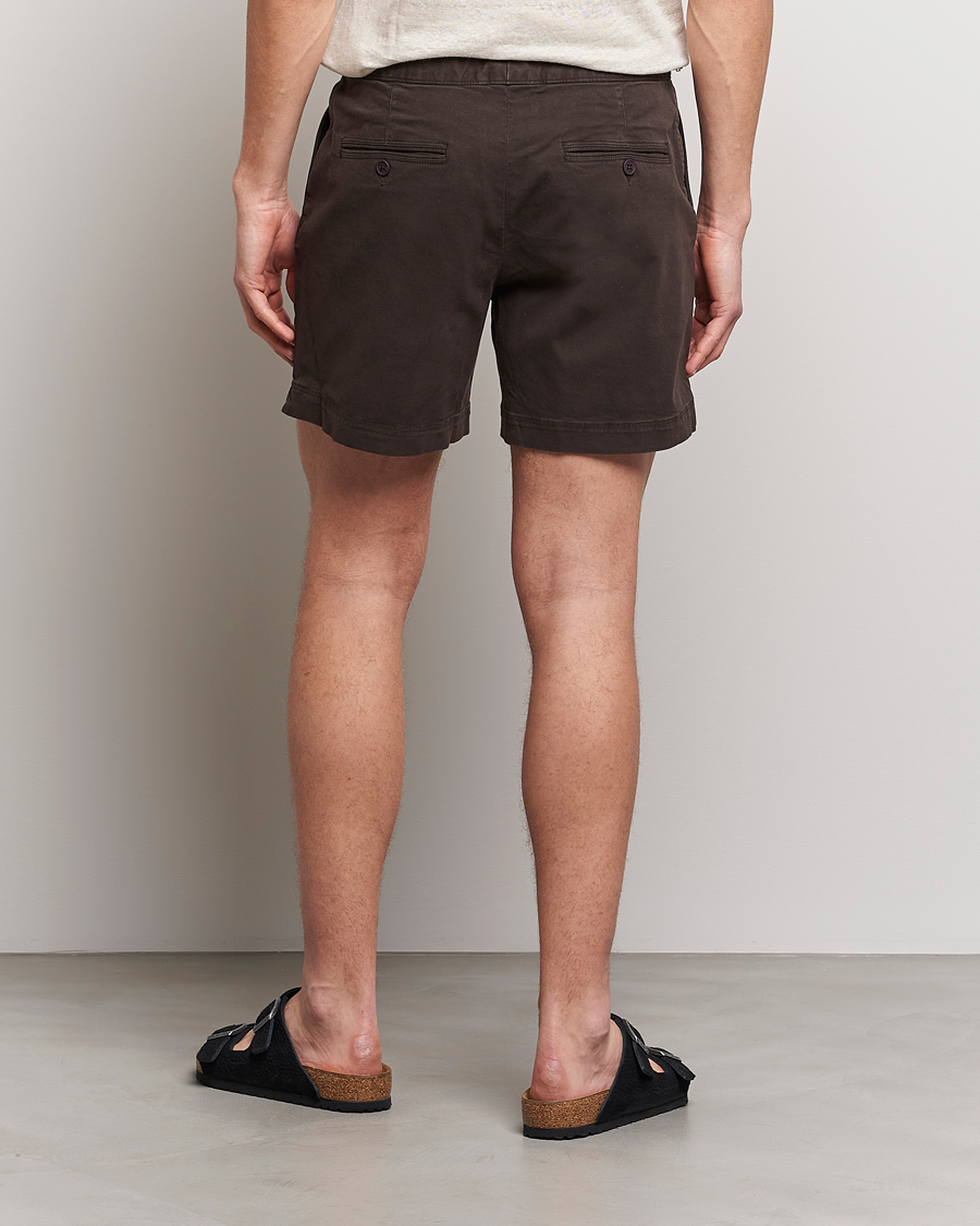 Herr | Shorts | Orlebar Brown | Bulldog Cotton Stretch Twill Shorts Truffle