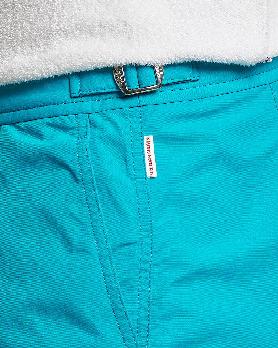 Herr | Badbyxor | Orlebar Brown | Bulldog II Medium Length Swim Shorts Crystal Sea