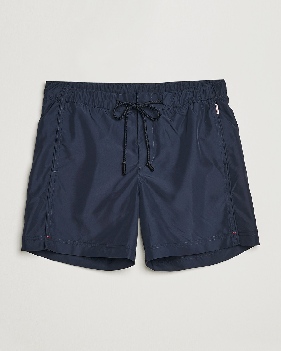 Herr | Badbyxor | Orlebar Brown | Bulldog Drawcord Solid Swimshorts Night Iris