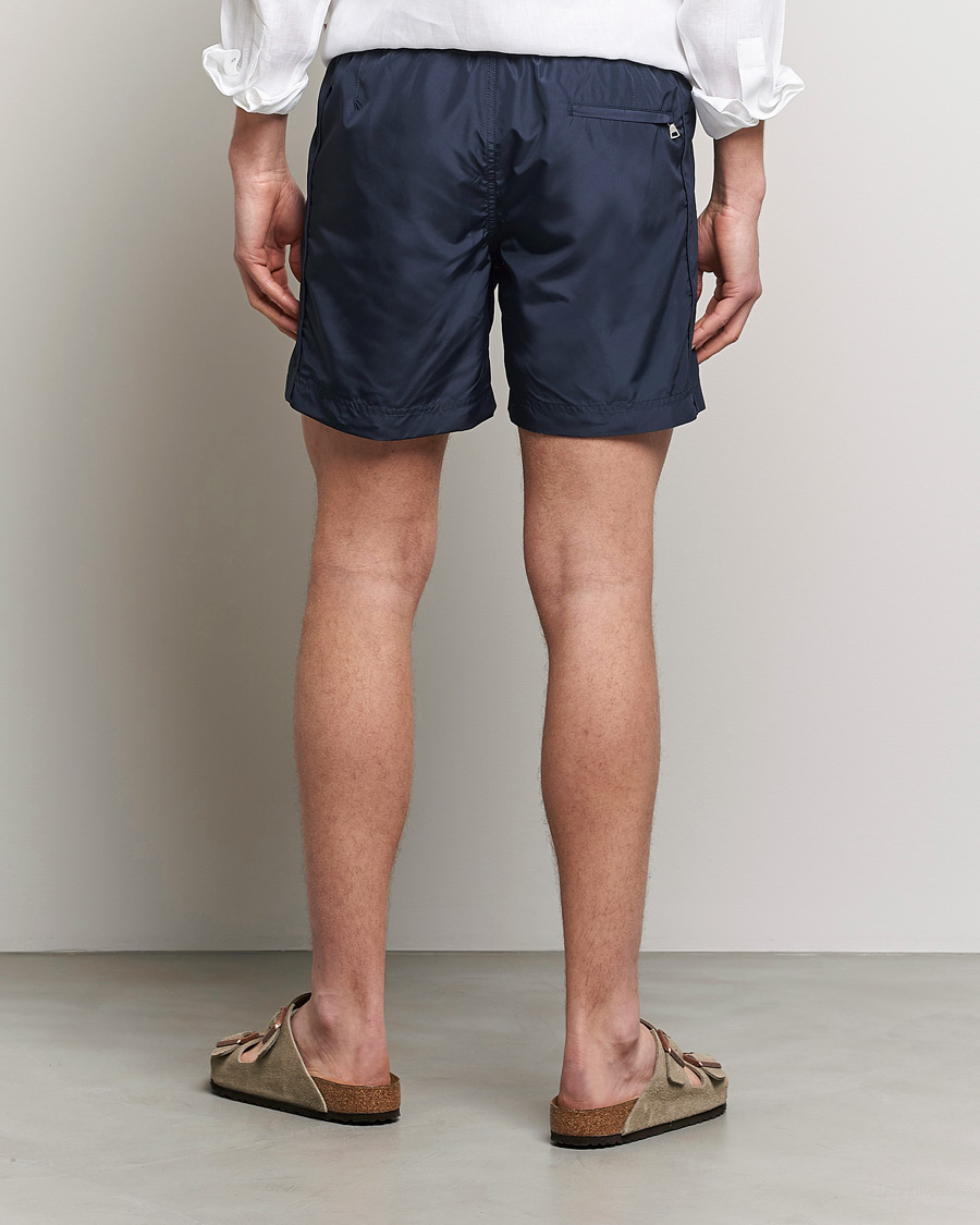 Herr | Badbyxor | Orlebar Brown | Bulldog Drawcord Solid Swimshorts Night Iris