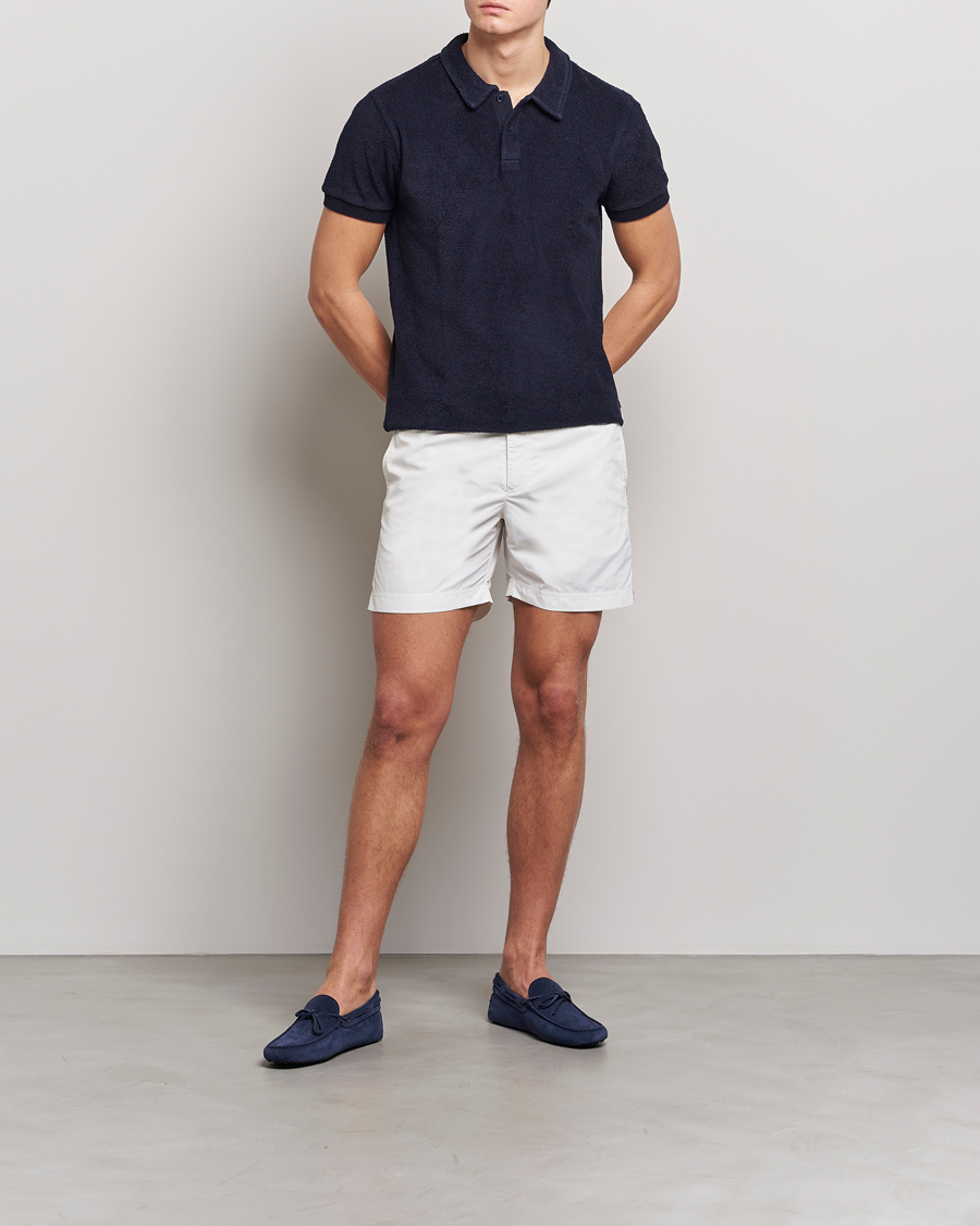 Herr | Badbyxor | Orlebar Brown | Bulldog Tape Insert Swimshorts Sea Mist