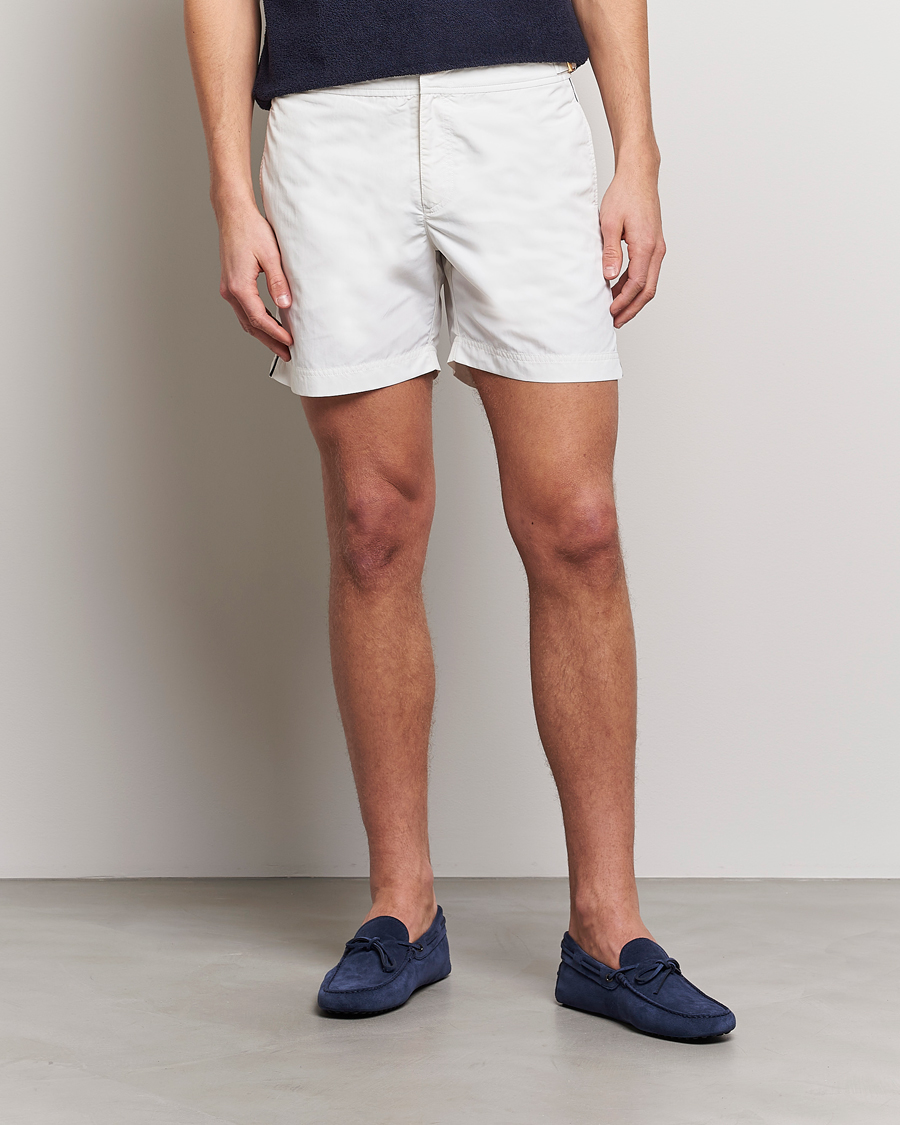 Herr | Badbyxor | Orlebar Brown | Bulldog Tape Insert Swimshorts Sea Mist