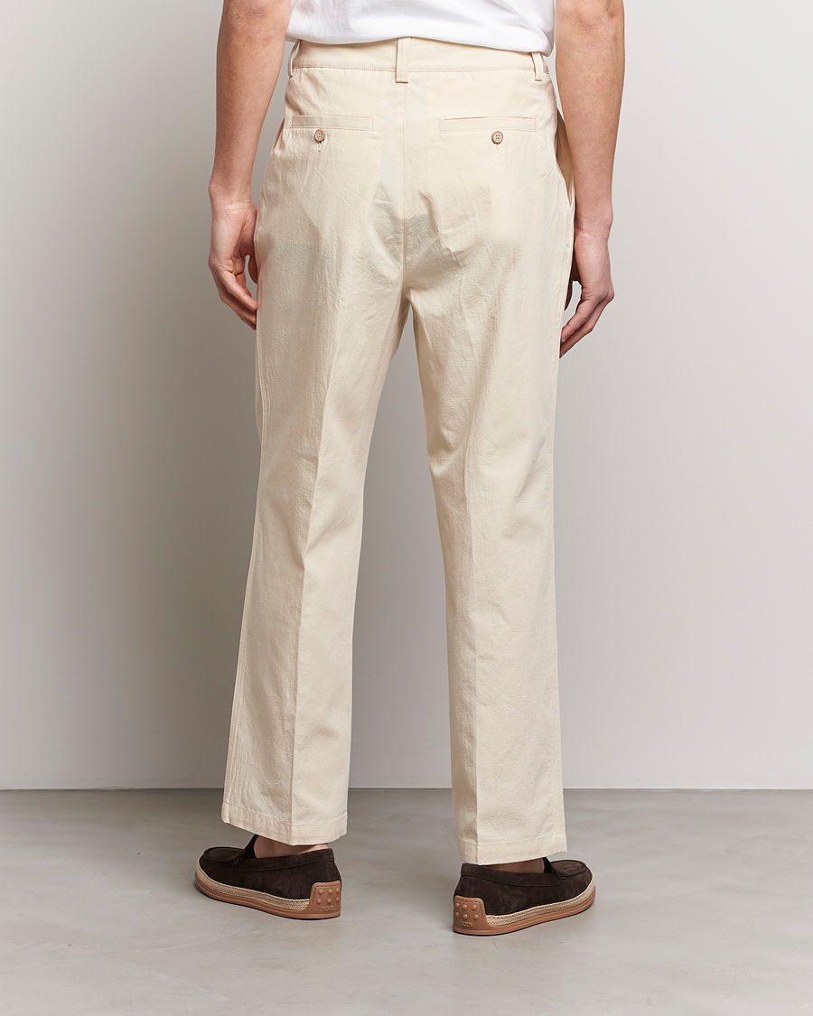 Herr | Byxor | Orlebar Brown | Beckworth Pleated Cotton Trousers Pebble