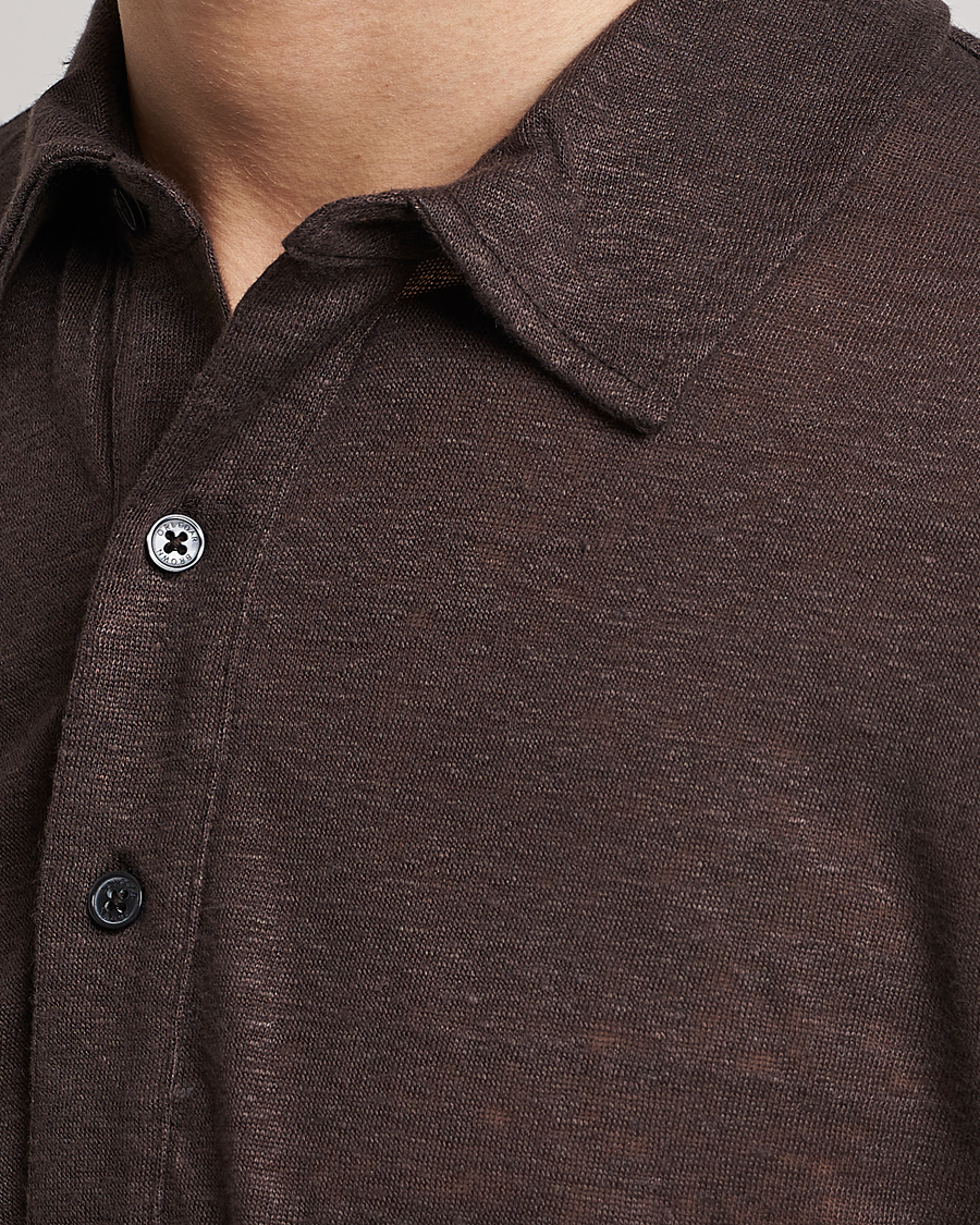 Herr | Pikéer | Orlebar Brown | Sebastian Linen Polo Truffle