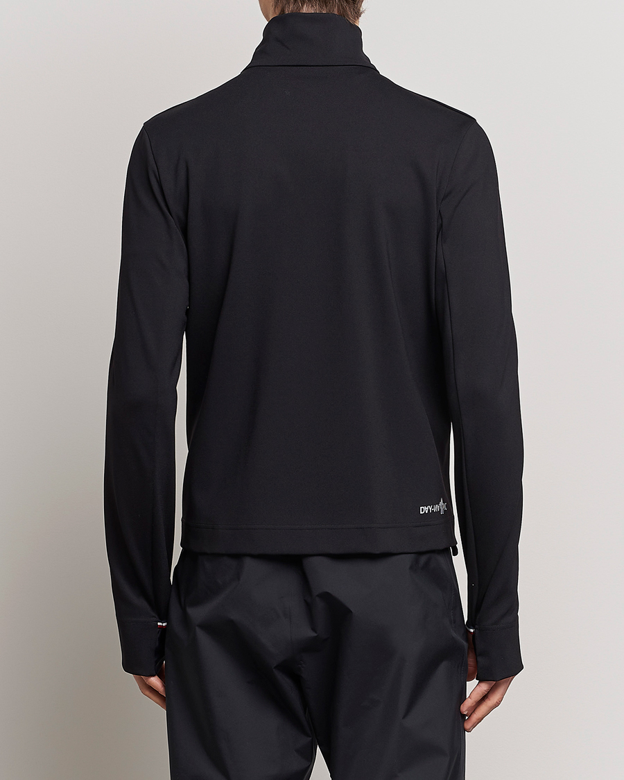 Herr | Tröjor | Moncler Grenoble | Embossed Full Zip Cardigan Black